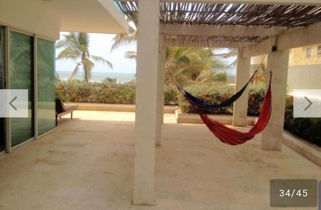 Apartamento Vista Directa Al Mar Amplio Con Terraza Privada