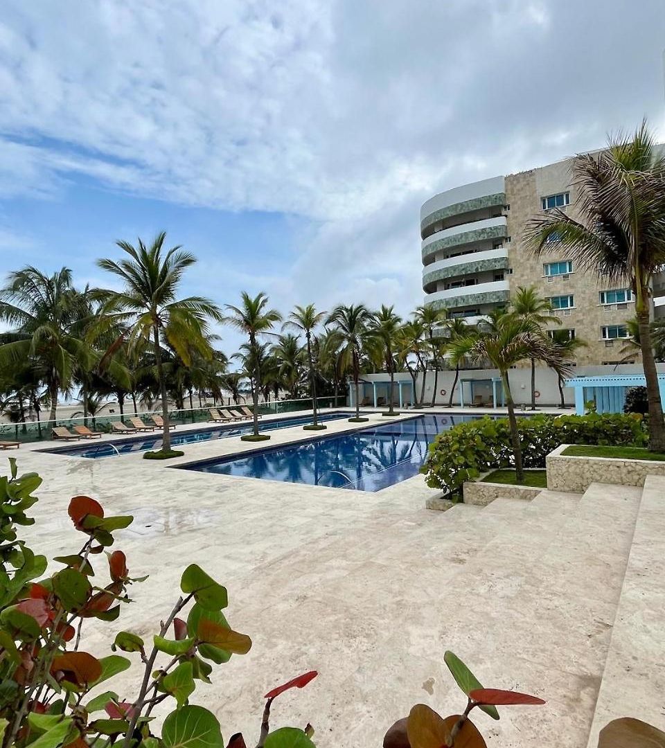 Vista Directa Al Mar Amplio Con Terraza Privada Apartamento Cartagena