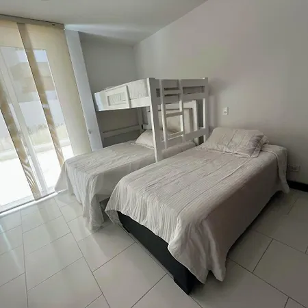 Apartment Vista Directa Al Mar Amplio Con Terraza Privada Cartagena
