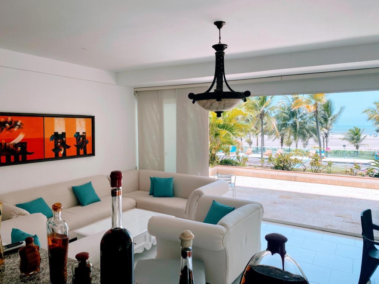 Vista Directa Al Mar Amplio Con Terraza Privada Cartagena